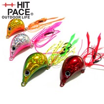 히트페이스 참돔 퀸 타이라바, 60g, 레드