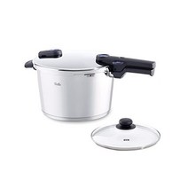 유리 뚜껑이 있는 휘슬러 스테인리스 스틸 Vitaquick 압력솥 모든 쿡탑용 8.5쿼트