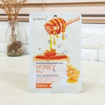 은율 허니마스크팩 피부진정 보습 얼굴팩 페이스시트, 1, 1