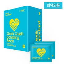 점크러쉬 휴대용 손소독제 30매 1박스/의약외품, 점크러쉬 휴대용 손소독제 30매 1박스