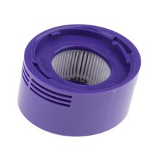 V8 진공 청소기 피팅용 포스트 모터 필터 교체 부품 신규, 87mm, 블루, 플라스틱