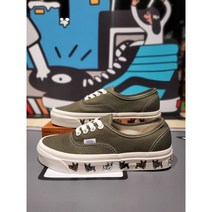 [국내정식매장] 반스(VANS) [반스] 남녀공용 스니커즈 애너하임 팩토리 베스트프랜드 어센틱 44DX (카키) (VN0A5KX4OLV)
