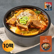 [마음심은] 소문난 뼈해장국 600g 10팩, 단품