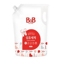 비앤비 유아용 무루무루 섬유세제 리필, 3개, 1800ml