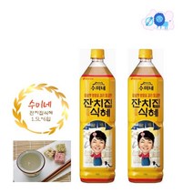 당장사자몰 롯데 수미네 식혜 1.5L X 6입, 1500ml, 6개