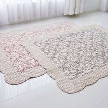 [갤러리데코] 모노 워싱 퀼트 스프레드 카페트 누빔 카페트 160x210cm