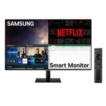 스마일 삼성 스마트모니터 SMART M5 S27AM502 LS27AM502NKXKR 넷플릭스 허브 에어플레이