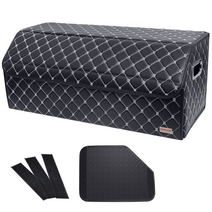 모가비 고급 트렁크 정리함 v1 MOG-111, 블랙 + 화이트