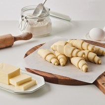 신세계푸드 크로와상 생지 50g x 약40~50개입 2.25kg 냉동 크로아상 대용량 크룽지 크로플, 2팩