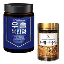우슬뿌리 효능 우술 복합정 120정 관절연골에좋은 우슬등복합물 닭발환, 선택1_우슬복합물 120정