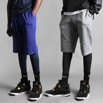 남자 운동복 반바지 스포츠 레이어드 바지 트레이닝복 하의 조이할리포맨