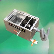 유수 분리기 오일 스키머 절삭유 필터 주방 식당 기름, 400x250x230