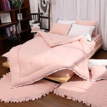 류금숙 모던호텔 블라썸 향균실키케어 차렵이불+베개커버+침대패드 세트(SS/Q/K/SK)