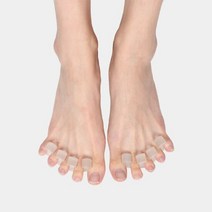 메디앤스토리 실리콘 전체발가락분리젤/발가락링/서바나링, 단품