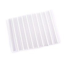10Pcs 30 홀 서클 링 루스 리프 북 앨범 바인더 나선형 바인딩 클립 플래너 액세서리 학생 학교 사무용품, WT