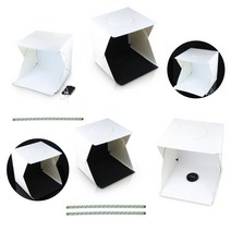 JB 미니 스튜디오 포토박스 LED 1줄2줄, 1개, LED 1줄 31*31*31