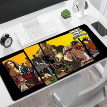 손목보호마우스 무선마우스 GTA 5 마우스 패드 Xl 컴퓨터 및 사무실 확장 Xxl 긴 키보드 게임 Pc 게이머 액세서리 매트 카와이, 없음, 87.FD001716 - 300x900x2mm