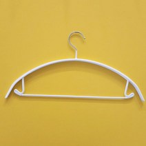 논 슬립 미끄럼 방지 니트 원피스 옷걸이 5P 화이트, 단품