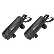 킥보드캐리어가방 후면랙 자전거트렁크 1l 전기 전동 퀵보드 전면 물병 가방 방수 eva, 2개