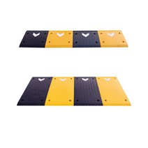 WS 과속방지매트 간편한설치 도로안전용품 주차장 도로 서행구간 진입로 주차장입구 어린이보호구역, WS 1000(노랑)