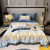 침구 세트 차가운 이불 커버 베개 케이스 매트리스 커버