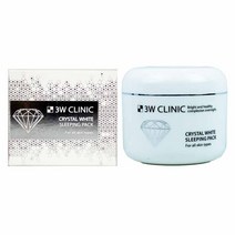 3W 클리닉 크리스탈 화이트 슬리핑 팩 100ml 777063 얼굴 미백 이마 아이 팔자주름 기미 피지제거 수면 리프팅 마사지 마사크 팩 크림 친구 생일 선물, CARA 1, CARA 1, CARA 본상품선택