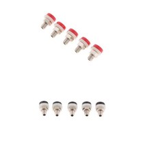 GHSHOP 10개2mm바나나소켓 패널 마운트 바인딩 포스트터미널, 설명, 금속, 블랙
