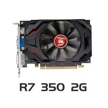 [해외] Veinida rx560 4gb 그래픽 카드 128bit gddr5 7000mhz pci-e 3.0 pc 게임용 비디오 카드 amd radeon rx560 r7, r7 350 2GB