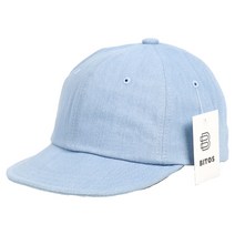 비토스 무지 청 꺽쇠 모자 스트링 사이즈 조절 남녀공용 볼캡