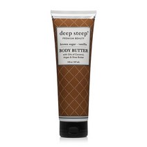 Deep Steep 바디 버터, Brown Sugar - Vanilla, 237ml, 1개