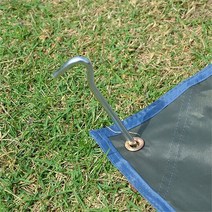 알루미늄단조팩 기본단조팩 텐트 타프 고정핀 10p