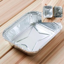 10P 은박도시락A 10 SET 17.3X14.2CM 포장용기도매 도시락포장용기