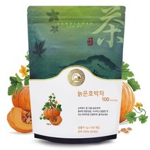 산들해 국내산 늙은 호박차 안전티백망 사용, 100개입, 1g