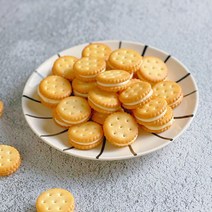 kirahosi 키라호시 중국식품 샌드위치 비스킷 우유 풍미 인터넷 연예인 햄버거 파삭파삭한 작은 라운드 비스킷 쇠고기 롤링 비스킷 간식 아침 수제 버튼 1DH311, 보여진 바와 같이, 1000G(250G*4상자)