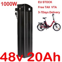 전기자전거 1000w 48V 8AH 9AH 10AH 12AH 13AH 15AH 18AH 20AH 전기 자전거 리튬 배터리 500W 750W 1000W Accu Akku, 22 48V 18AH 750W(2A)