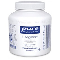 Pure Encapsulations L Arginine 아르기닌 1400mg 해외, 5개