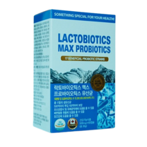 캐나다 락토바이오틱스 맥스 프로바이오틱스 유산균 60캡슐 생유산균 루테리유산균, 1개