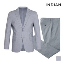 인디안 린넨외관 면강연물 정장 SET