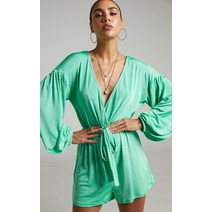 바디프로필바디수트 바프의상 기모점프수트 코듀로이 점프수트 하이레그 겨울하객룩 스즈끼복 스즈끼 바프컨셉 75 2022 가을 겨울 여성복 긴팔 니트 단색 V넥 벨트 와이드 점프슈트 반