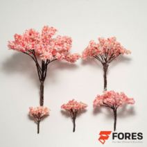 동아측기 포레스 나무모형 모형나무, 벚꽃나무 A타입 6.5cm