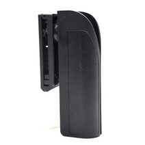 전술 360도 회전 개폐식 배턴 케이스 홀스터 유니버설 배턴 홀더 자기 방어 edc 야외 생존 도구, 검은색