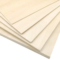 PLYWOOD 항공합판 목재재단 건축 모델 항공기 선박 라미네이트 얇은 보드 자작나무, 20x30x0.15cm 7장