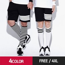 제이트리남여공용 4라인 밴딩반바지(4color) 트레이닝팬츠 스포츠 체육복 운동 단체 헬스 반체 운동회+jaytreㄷ
