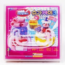 PGM1*^몰종이나라 데코 클레이 슈가 케이크 어린이손놀이 장난감 만들기^*1췤pgm, a^^*옵션없슴