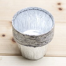10p 롯데 은박컵 8x5cm 일회용품 머핀컵 베이킹컵, 1개, 1개