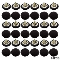 헤드라이닝 나사 헤드라이너 고정 핀 차 지붕 보수 자동차 천장 버클 70pcs 패브릭 유니버설 리벳 헤드 라이너 수리 인테리어 액세서리 천, D