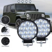 써치라이트 12v/24v 서치 18w 42w 48w 60w 120w 방수 작업등 차량용 해루질 후미 집어등, 상세페이지 참조