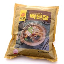 마산몽고 몽고 백된장 4kg X 2개/무료배송/색상이 밝고 된장냄새가 거의 없는 깔끔한 일본식 된장제품