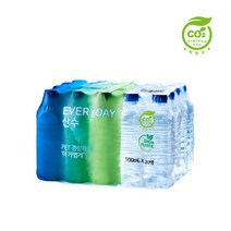 에브리데이 산수 생수 1L x 24입, 에브리데이 산수 생수 500mL x 20병