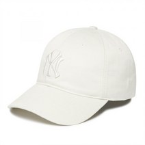 MLB 블라인드 언스트럭쳐 볼캡 NY Off White 190462